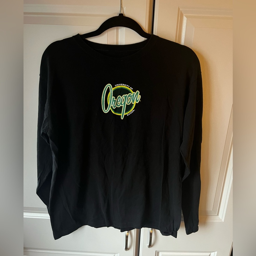 University of Oregon Ducks XL black long sleeve